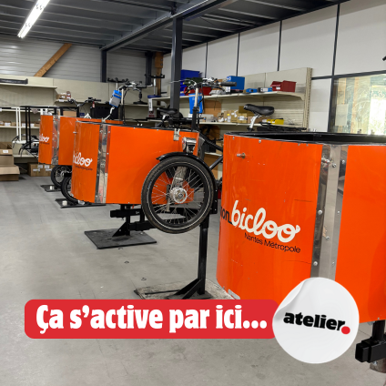 Ça s'active dans notre atelier